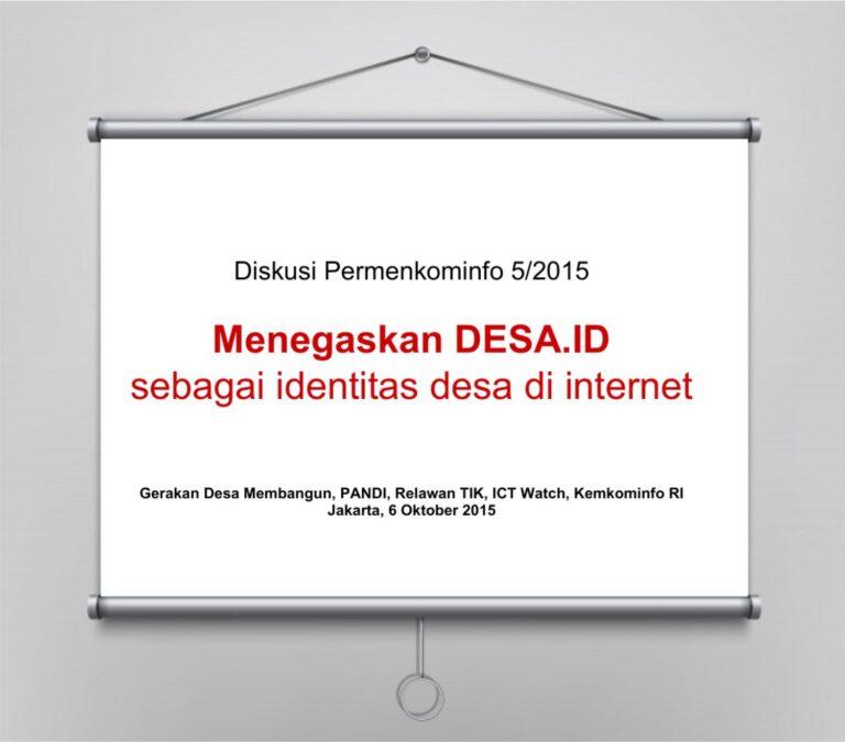Materi Usulan Revisi Permenkominfo 5/2015