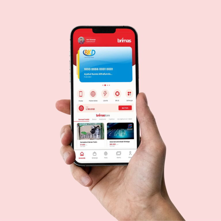 UI Aplikasi Brimas