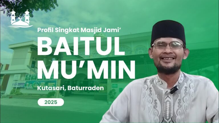 Profil Masjid Baitul Mu’min Kutasari
