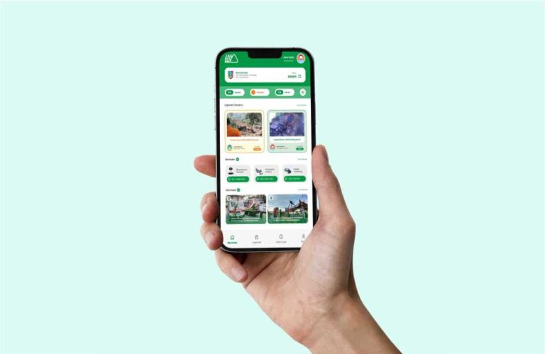 UI Aplikasi Jaga Desa