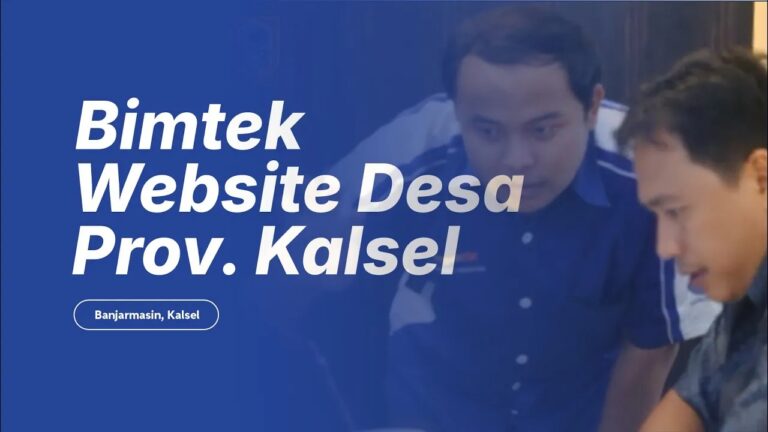 Bimtek Website Desa Kalimantan Selatan